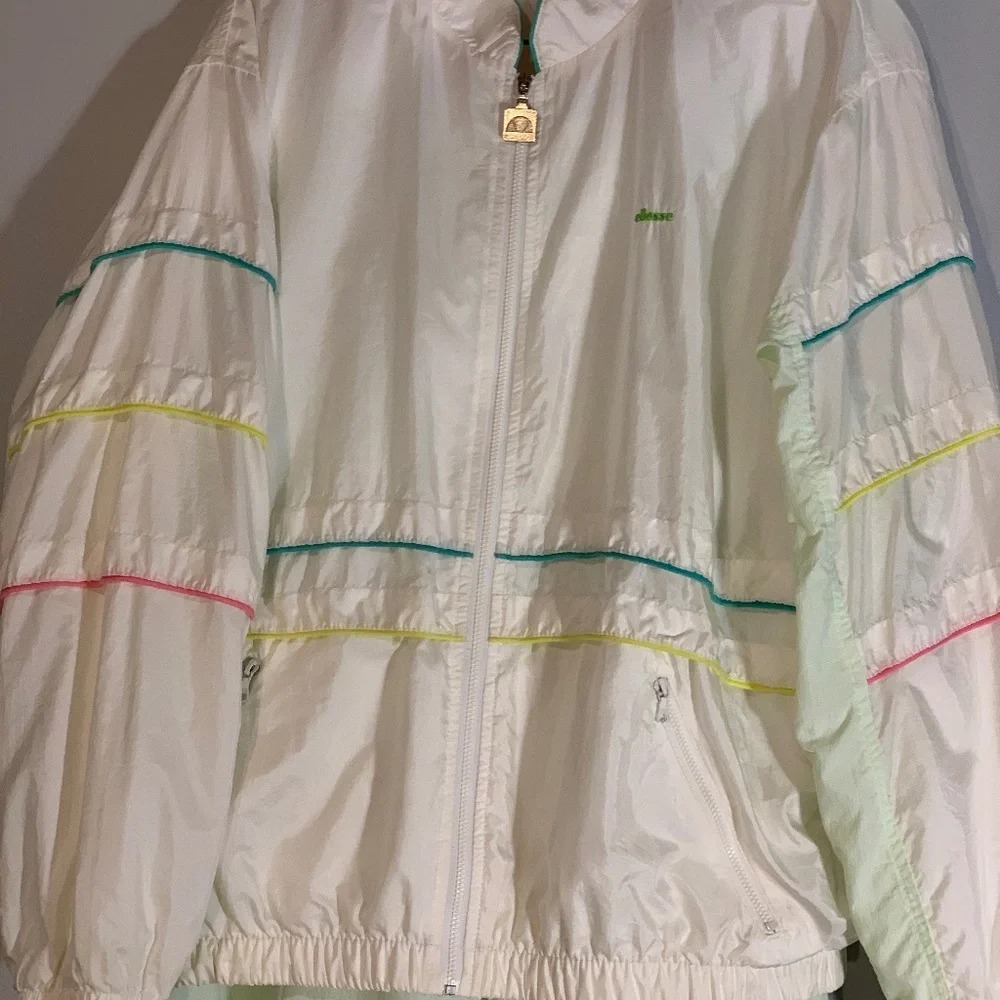 VTG 90s Ellesse Pastel Tracksuit Tennis Pickleball Apre-ski Outfit  2 Piece Set